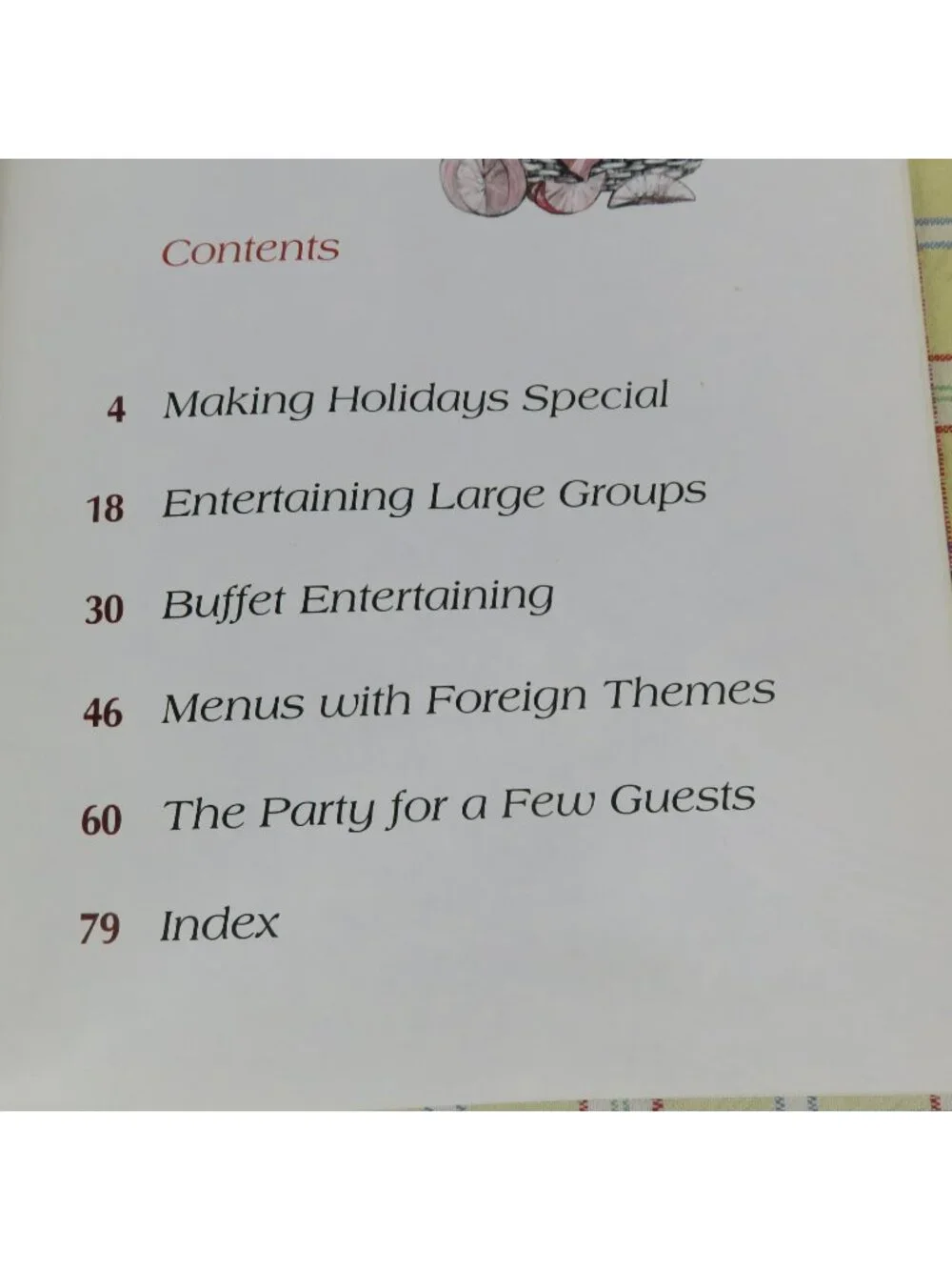 Sunset Party Entertaining Cookbooks Lot of 4 Dinner Party Appetizer Book